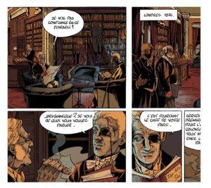 détail - colorisation de bd