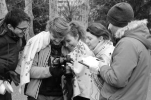 équipe-de-tournage-visionnage