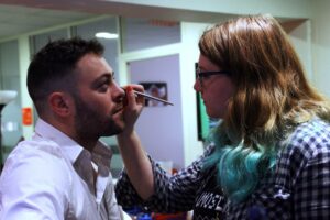 photo plateau - maquillage