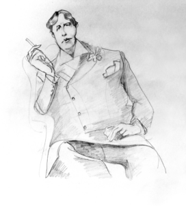 caricature-oscar-wild