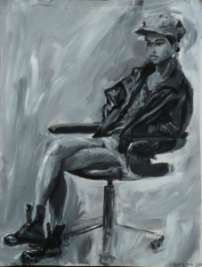 peinture-femme-assise